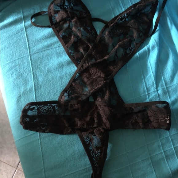 NEW!Sexy Lingerie Lace Teddy Plunging V with Snaps - Picture 5 of 5